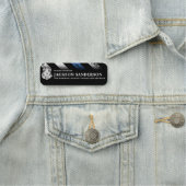 Thin Blue Line Officer Polizeiabteilung Logo Namensschild (Beispiel)