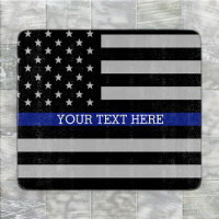 Thin Blue Line - Personalisierte amerikanische Fla