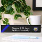 Thin Blue Line - Phoenix PD Patch Desk Name Plate Namensplakette