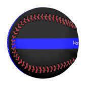 Thin Blue Line Police Baseball (Vorderseite Links)