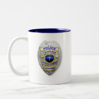 Thin Blue Line Police Chaplain Abzeichen