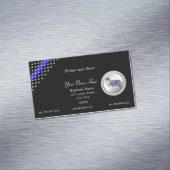 Thin Blue Line Police "Der Schafhund schläft nie" Magnetische Visitenkarte (Beispiel)