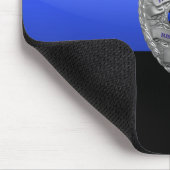 Thin Blue Line Police Dispatcher Abzeichen Mouse P Mousepad (Ecke)