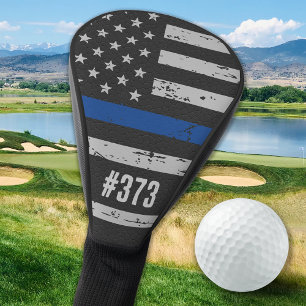 Thin Blue Line Police Golf Headcover