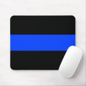 Thin Blue Line Police Mouse Pad Mousepad (Mit Mouse)