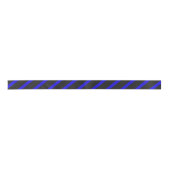 Thin Blue Line Police Satin Ribbon Satinband (Vorderseite)