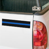 Thin Blue Line Police Support Autoaufkleber (Auf Lkw)