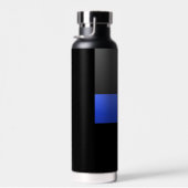 Thin Blue Line Police Supporter Thermal Tumbler Trinkflasche (Rechts)