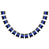 Thin Blue Line Police Wimpelkette (Alle)