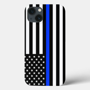 Thin Blue Line Polizei-Flagge Case-Mate iPhone Hülle