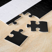 Thin Blue Line Polizei-Flagge Puzzle (Seite)