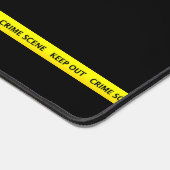 Thin Blue Line - Polizei-Kriminalitätsband Schreibtischunterlage (Ecke)