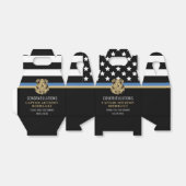 Thin Blue Line Polizei Polizeieinweisung Geschenkschachtel (Ungefaltet)