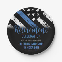 Thin Blue Line Polizei Polizeieinweisung