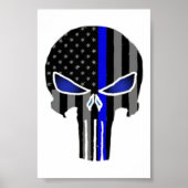 Thin Blue Line Poster (Vorne)