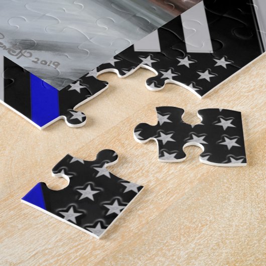 THIN BLUE LINE PUZZLE (Seite)