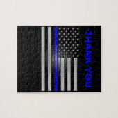 THIN BLUE LINE PUZZLE (Horizontal)