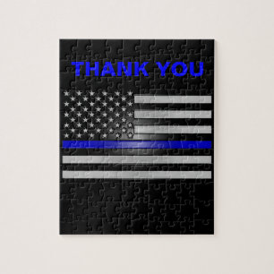 THIN BLUE LINE PUZZLE