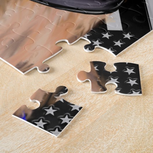 THIN BLUE LINE PUZZLE (Seite)