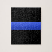 Thin Blue Line Puzzle (Vertikal)