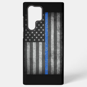 Thin Blue Line Samsung Galaxy Hülle
