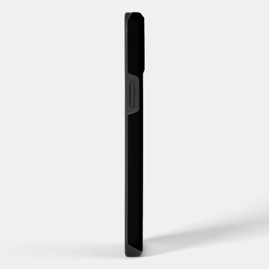 Thin Blue Line Serviceman | Name auf Streifen iPhone Hülle (Rechte Seite)