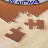 Thin Blue Line Stern Abzeichen Puzzle (Seite)