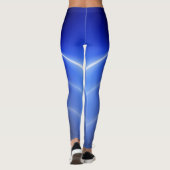 Thin Blue Line - Sternexplosion Leggings (Rückseite)