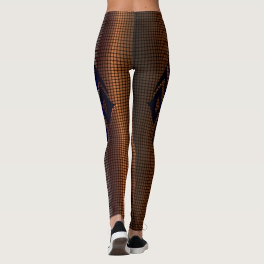 Thin Blue Line - Sternexplosion Leggings (Rückseite)