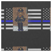 THIN BLUE LINE STOFF (Nahaufnahme)