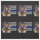 THIN BLUE LINE STOFF (Muster)