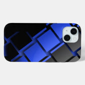 Thin Blue Line Style Case-Mate iPhone Hülle (Rückseite (Horizontal))