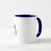 Thin Blue Line Tasse (VorderseiteRechts)