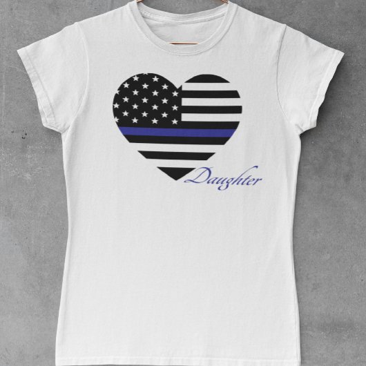 Thin Blue Line: Top-Tank für Polizeieinheiten T-Shirt