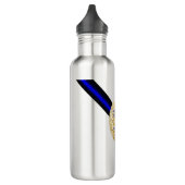 Thin Blue Line Trinkflasche (Links)