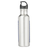 Thin Blue Line Trinkflasche (Rückseite)