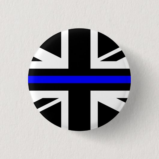 Thin Blue Line - UK Button (Vorderseite)