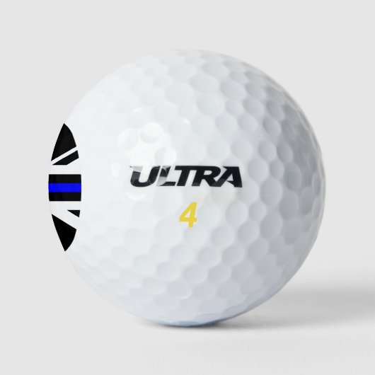 Thin Blue Line - UK Golfball (Logo)
