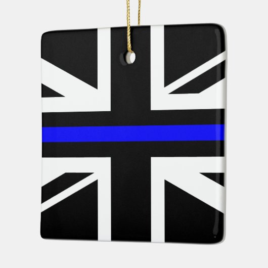 Thin Blue Line - UK Keramikornament (Links)