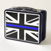 Thin Blue Line - UK Metall Brotdose (Vorderseite)