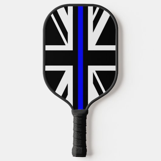 Thin Blue Line - UK Pickleball Schläger (Rückseite)