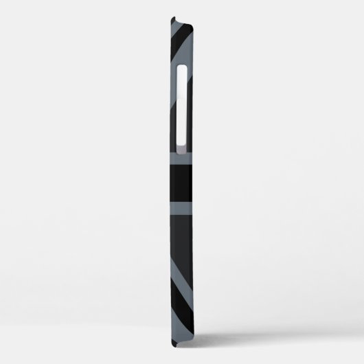 Thin Blue Line Union Jack Case-Mate iPhone Hülle (Rückseite / Links)