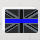 Thin Blue Line Union Jack Graphic (Vorne/Hinten)