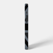 Thin Blue Line Union Jack iPhone Hülle (Linke Seite)