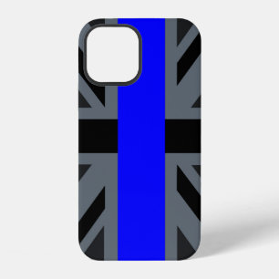 Thin Blue Line Union Jack iPhone 12 Hülle