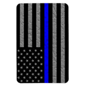 THIN BLUE LINE UNTERSTÜTZUNG POLICE MAGNET (Vertikal)
