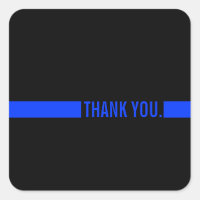 Thin Blue Line | Vielen Dank, benutzerdefinierter 