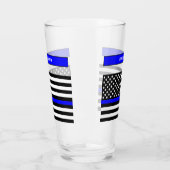[Thin Blue Line] Zurück zum Blue Police Pint SVG Glas (Links)