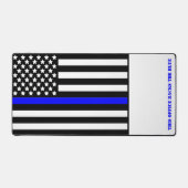 [Thin Blue Line] Zurück zur Blue v3-Polizei Schreibtischunterlage (Vorderseite)