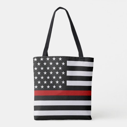 Thin Blue/Red Line-Flag Tasche (Rückseite)